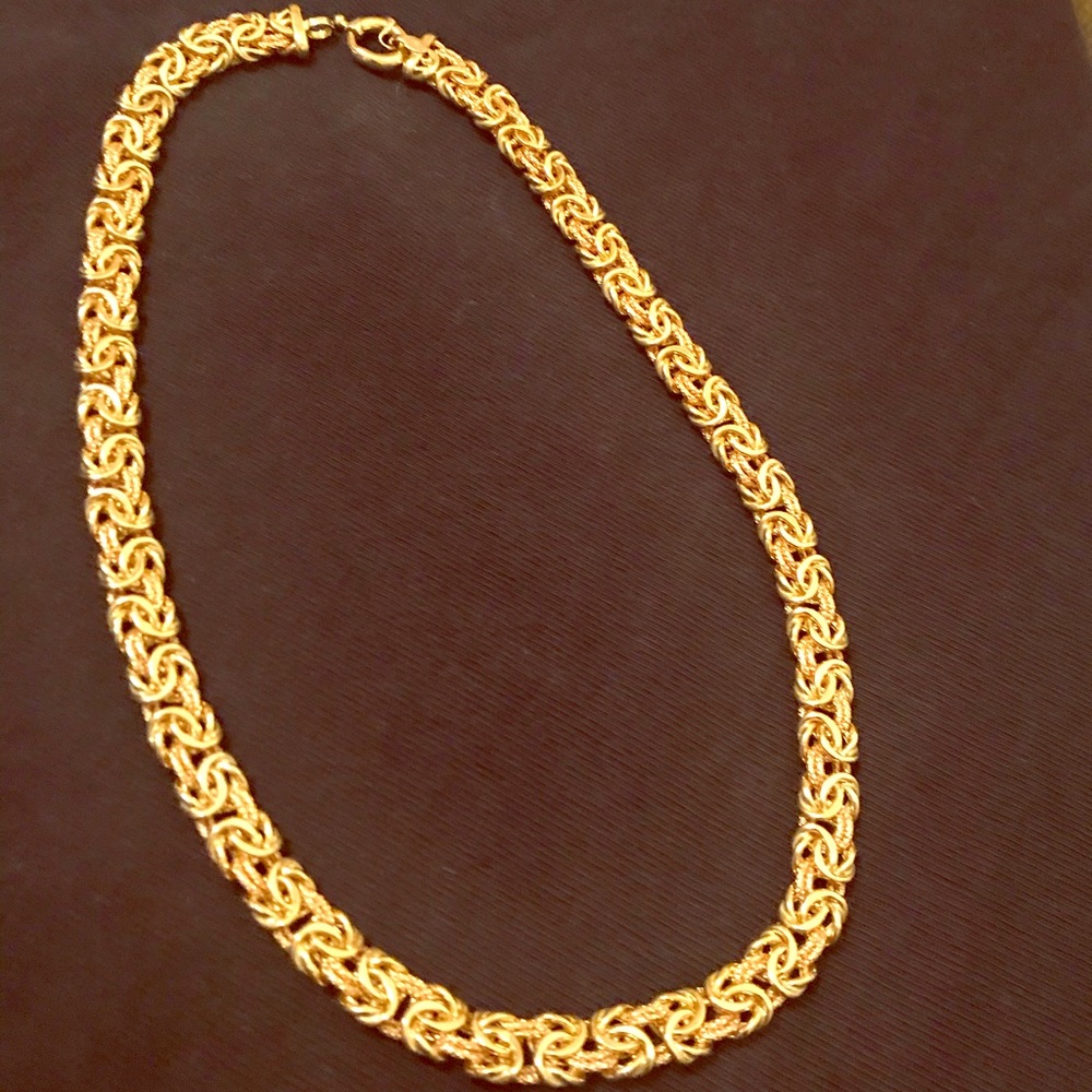 Gold necklace 18kt rose and yellow 💯 gold